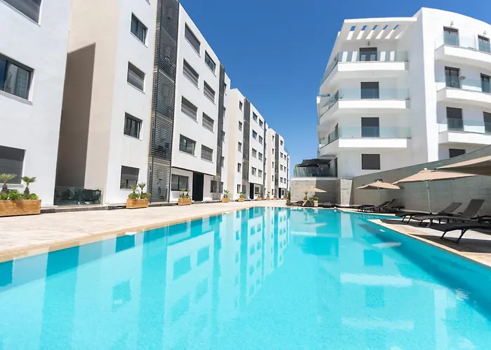 Appartement Luxe 2 Piscines 300 M De La Plage Sonaba Founty Agadir